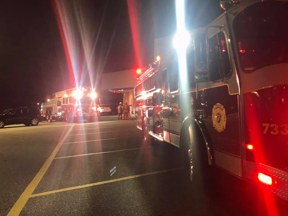 Taskforce sent to local car dealership for reported building fire