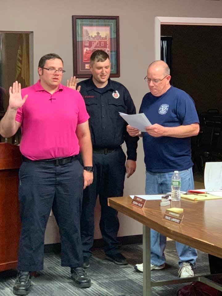 Fire District swears in career personnel