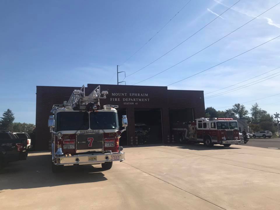 Ladder covers Mt.Ephraim