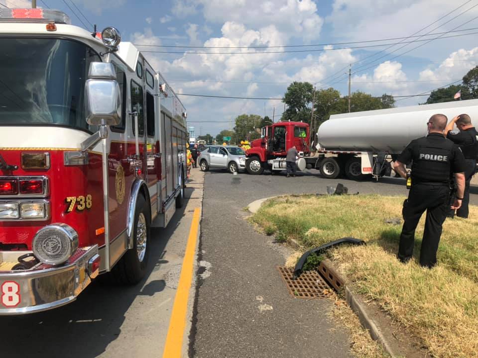 Rescue and Chief handle crash on RT 130