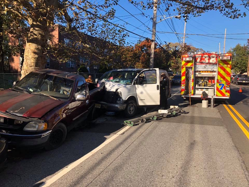 Rescue responds to crash on Broadway
