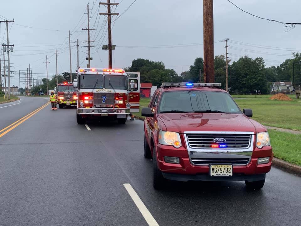 Companies handle two crashes on Rt.45