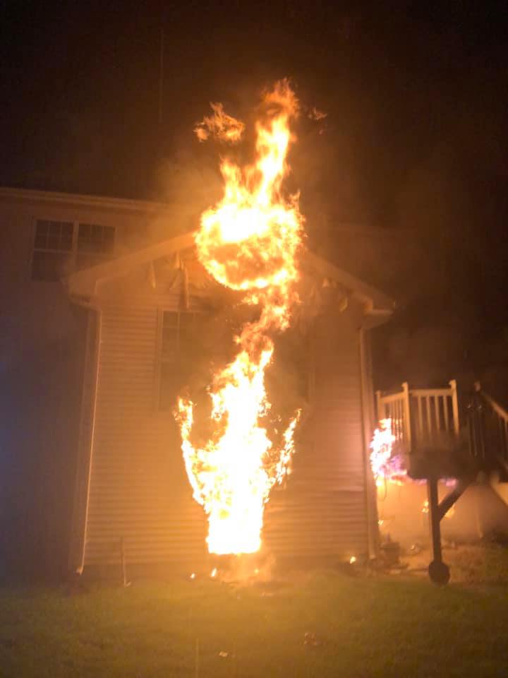 Rescue responds on the 2nd alarm in West Deptford